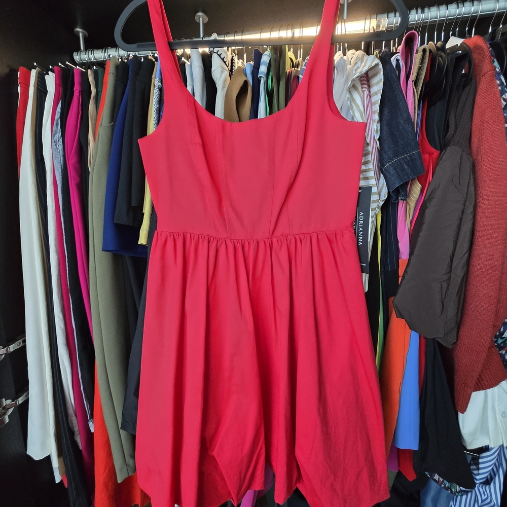 Adrianna Papell Red Dress